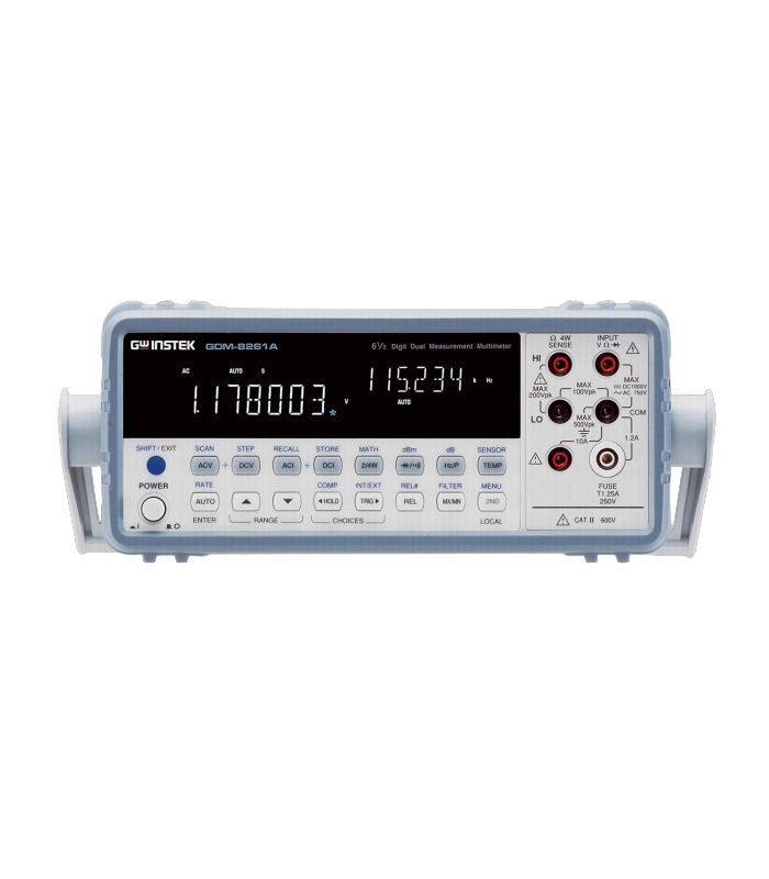 固緯GDM-8261A（雙顯示臺式數字萬用表）