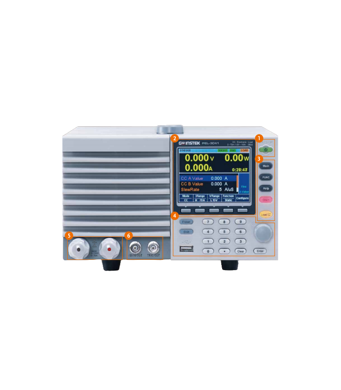固緯PEL-3000H（可編程直流電子負載）