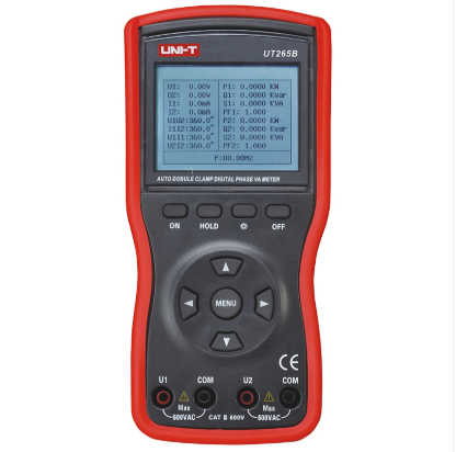 UT265B 智能雙鉗數字相位伏安表